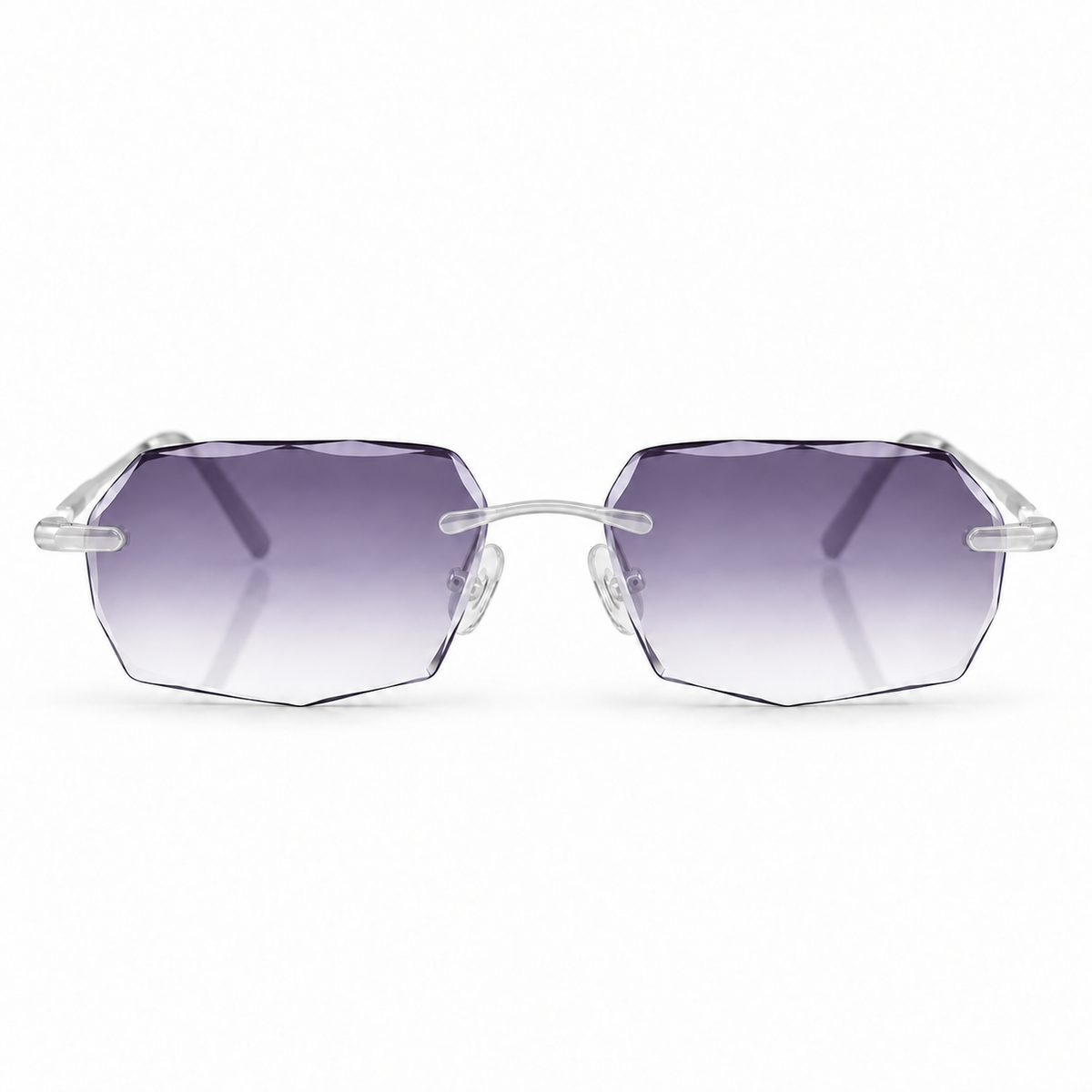 OCCI Lavendel Diamond Cut in transparant voorbeeldmontuur